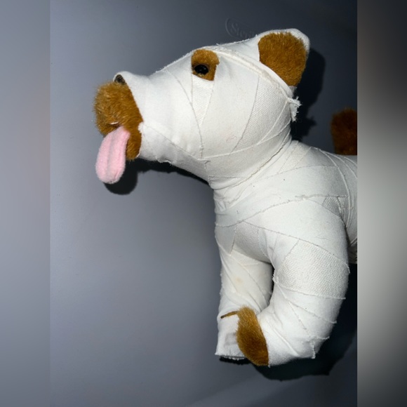 1999 PUFFY the Dog Stuffed bandaged ace wrap as in Something About Mary movie - Picture 6 of 10